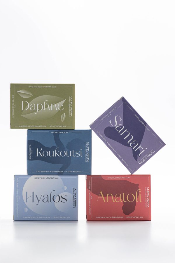 Herbal soap scrub with olive for exfoliation & detoxification Koukoutsi 125 g - Image 4