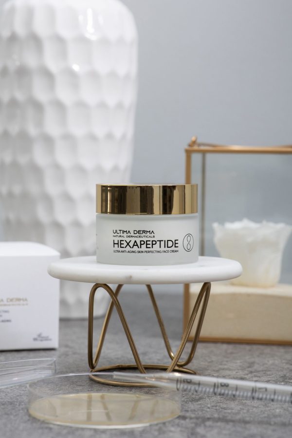 Hexapeptide 8 Κρέμα για αντιγήρανση και ανάπλαση Προσώπου με υαλουρονικό & πρεβιοτικά 50mL - Image 4